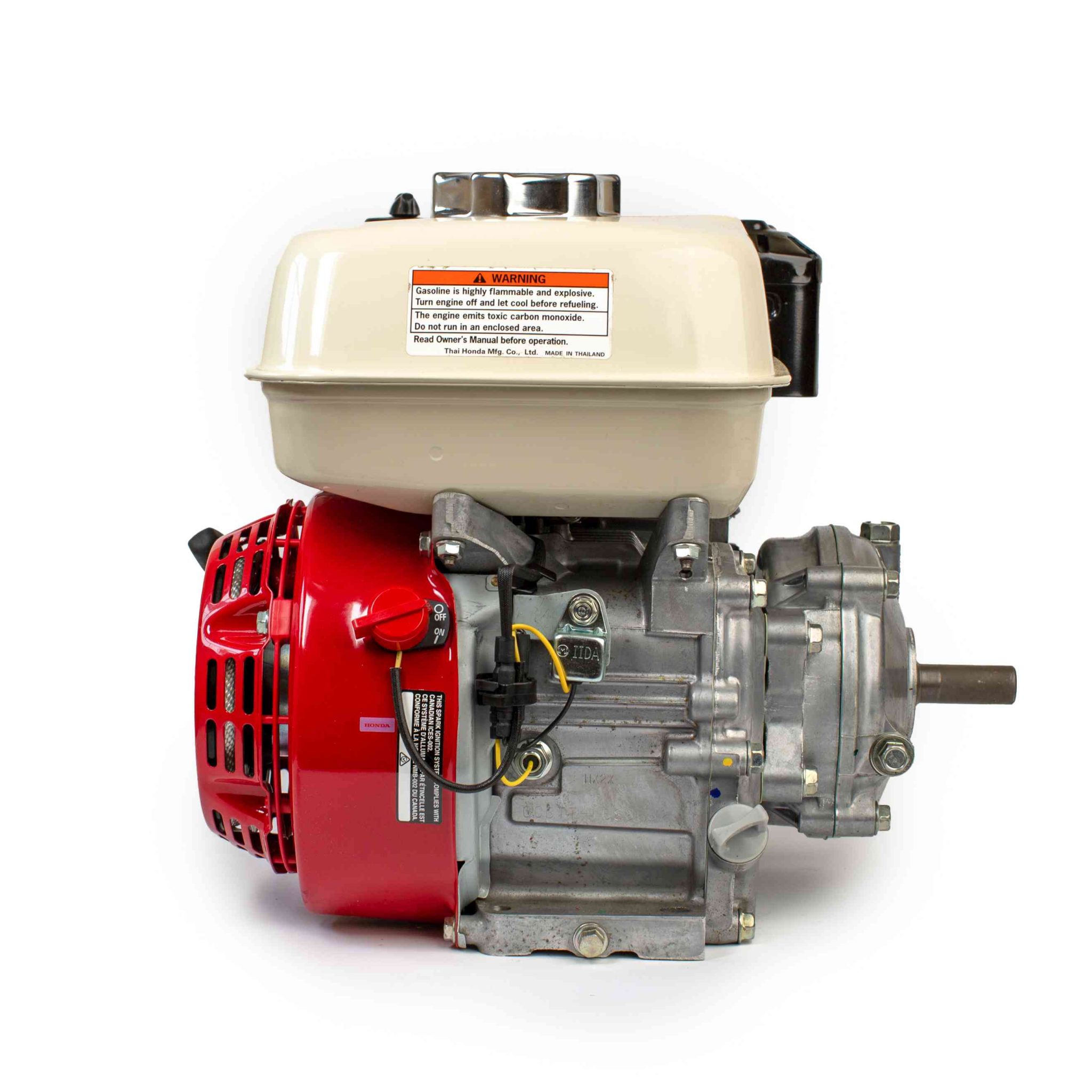 Honda GX200HX2 3/4" Shaft 6 to 1 Gear Reduction 6.5 HP Engine